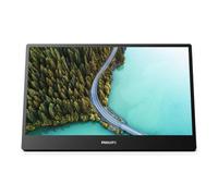 Philips 16B1P3302 - Monitor portatile FHD USB-C (1920 x 1080, connettore USB-C, supporto multiangolo), nero