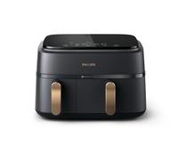 Philips 3000 series Airfryer doppio cestello, friggitrice ad aria da 9.0L, 12 metodi di cottura, App per ricette NA352/00