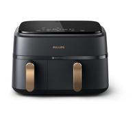 Philips 3000 Series Friggitrice ad aria doppio cestello da 9 Lt 12 metodi di cot
