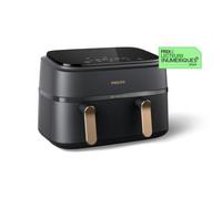 Philips 3000 series Airfryer doppio cestello, friggitrice ad aria da 9.0L, 12 metodi di cottura, App per ricette NA352/00