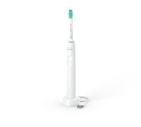 Philips Sonicare Spazzolino Elettrico Sonico Serie 3100, con sensore di pressione integrato, SmarTimer e QuadPacer, Bianco modello HX3671/13, Sonicare 3100, Bianco