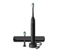 Spazzolino elettrico Philips Sonicare Serie 3100 - Spazzolino sonico con sensore di pressione, 3 intensità, EasyStart, SmarTimer, autonomia 14 giorni, custodia, nero, modello HX4034/22, [Nuovo]
