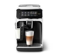 Philips 3200 Series Macchina da Caffè Automatica - Montalatte LatteGo, 5 Bevande, Display Touch Intuitivo, Bianco (EP3243/50)