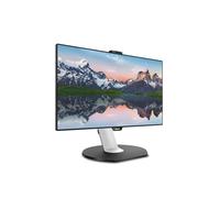 Philips 329P9H Monitor 32", 4k UHD 3840 x 2160, LED IPS, Webcam e Microfono Pop-UP, Regolabile in Altezza, Girevole, Pivot, Audio Integrato, 2 HDMI, Display Port In/Out, 4 USB, RJ45, Vesa, Nero