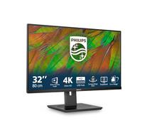 Philips 32B1N3800 - Monitor UHD da 32 pollici, altezza regolabile, altoparlanti (3840x2160, 60 Hz, HDMI, DisplayPort, Hub USB) nero