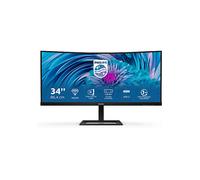Monitor PC Philips E Line 346E2CUAE 34" WQHD+ 100Hz VA Curvo USB-C 1ms FreeSync Premium