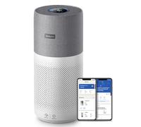 Philips 4000i Series Purificatore D'aria - Controllo tramite App, rimuove germi, polvere e allergeni in ambienti fino a 158m², 4 Velocità, Modalità Sleep (AC4236/10)