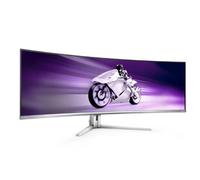 Philips Evnia 8000 49M2C8900L/00 Monitor PC 124,2 cm (48.9") 5120 x 1440 Pixel Dual QHD QDOLED Bianco