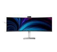 Philips 49B2U6900CH 32:9 SuperWide Curved Business Monitor con USB-C e webcam da 5-MP integrata