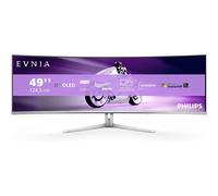 Philips Evnia 8000 49M2C8900/00 Monitor PC 124,2 cm (48.9") 5120 x 1440 Pixel Dual QHD QD-OLED Bianco
