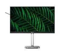 Philips Monitors27B2G5200 Monitor Full HD da 27 pollici, altezza regolabile, altoparlanti, Adaptive Sync (1920x1080, 75 Hz, 1x D-Sub, 1x HDMI 1.4, 1x DisplayPort 1.2, USB Hub) scuro/grigio