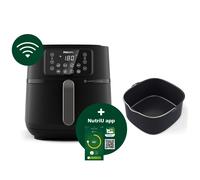 Philips 5000 series Airfryer 7.2L, Friggitrice ad aria 16-in-1, App per ricette , accessorio teglia HD9285/93