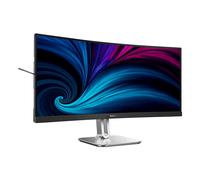 Philips 34B2U5600C - Monitor curvo WQHD da 34 pollici, regolabile in altezza (3440x1440, 120Hz, HDMI, DisplayPort, USB-C (100W PD), RJ45, USB Hub) grigio scuro