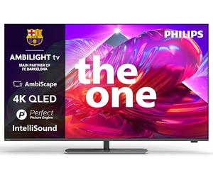 PHILIPS 50PQS9011/12 50 Inch Ambilight 4K QLED Smart TV | Pixel Precise Ultra HD, Titan OS, Dolby Atmos Sound