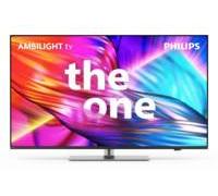 Smart TV Philips The One 50PUS8949/12, LED 50", antracite/chrom, UltraHD/4K, Ambilight, Dolby Vision, HDR, 120Hz