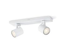 Philips Plafoniera Runner con 2 spot LED Philips