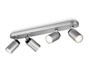 Philips 556544816 Ecomoods Lampada a 4 Spot a Risparmio Energetico