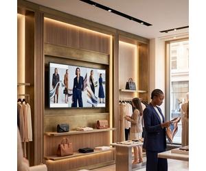 Philips 55BDL3650QE Display Digital Signage 4K da 55 Pollici Monitor professionale da 55" con risoluzione 4K UHD, Android 10 integrato e design