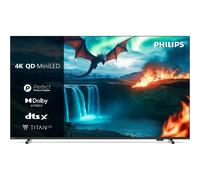 Philips 55MLED820 Mini LED 4K Smart TV - Display 55’’ con processore P5 Perfect Picture Ultra HD, Titan OS, Dolby Vision e Dolby Atmos Sound