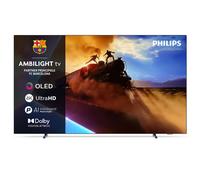 Philips Ambilight 55OLED770 4K OLED Smart TV - Display 55’’ con processore P5 AI Perfect Picture Ultra HD, Titan OS, Dolby Vision e Atmos Sound - Funziona con Alexa e Google