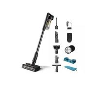 Philips 7000 series XC7057 Kabelloser Akku-Staubsauger Aqua - Stabstaubsauger - Beutellos - Schwarz - Gold - 0,6 l - Rechteckig - Trocken&Nass (XC7057/01)