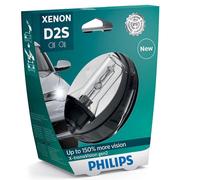 D2S PHILIPS Xenon X-treme Vision gen2 85122XV2S1 HID Lampadina faro 35W Single