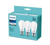 Philips 8718699694944 - Set di 3 lampadine a LED E27, 9 W, colore: Bianco neutro