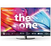 Philips Ambilight 65PUS8909 Smart TV LED 4K - Display 65 pollici con piattaforma Pixel Precise Ultra HD Titan OS e audio Dolby Atmos, funziona con l'Assistente vocale Alexa e Google - Grigio Antracite
