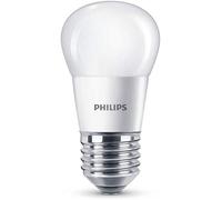 Philips 929001157630 Lampadina LED a Sfera, Plastica, 4W Equivalenti a 25W, E27, Bianco