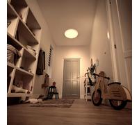 Philips Acuna, Plafoniera Rotonda, con sensore, 21W, 2500lm, Luce Bianca Calda 2700K, Grado di Protezione IP20, Bianca