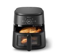 Philips Airfryer Serie 2000-13 Funzioni di Cottura, Capacità 6,2 L, Design Compatto con Finestra di Controllo della Cottura, Tecnologia RapidAir, 90% di Grassi in meno, Facile da Pulire (NA230/00)