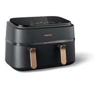 Philips 3000 series Airfryer doppio cestello, friggitrice ad aria da 9.0L, 12 metodi di cottura, App per ricette NA352/00