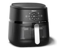 Philips Airfryer Serie 2000-13 Funzioni di Cottura, Capacità 6,2 L, Design Compatto con Finestra di Controllo della Cottura, Tecnologia RapidAir, 90% di Grassi in meno, Facile da Pulire (NA230/00)