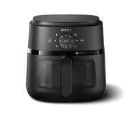 Philips Airfryer Serie 2000-13 Funzioni di Cottura, Capacità 6,2 L, Design Compatto con Finestra di Controllo della Cottura, Tecnologia RapidAir, 90% di Grassi in meno, Facile da Pulire (NA230/00)