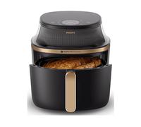 PHILIPS Airfryer Serie 3000 da 7.2L NA342/00 FRIGGITRICE AD ARIA, capacità 7,2 l, Max potenza 2000 W, Nero