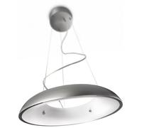 Philips Amaze Lampadario Moderno, Design Camera da Letto, Cucina, Salotto, con Cerchio in Metallo, 2GX13, 60 W, Alluminio