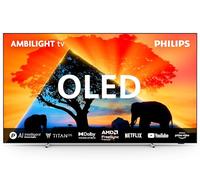 Philips Ambilight 48OLED769 4K OLED Smart TV - Display 48’’ con P5 AI Perfect Picture Ultra HD Titan OS TV Dolby Vision e Dolby Atmos Sound, Funziona con Alexa e Google Assistant - Cornice in metallo