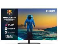 Philips Ambilight 48OLED820 4K OLED Smart TV - Display 48’’ con processore P5 AI Perfect Picture Ultra HD, Titan OS, Dolby Vision e Atmos Sound - Funziona con Alexa e Google