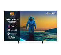 Philips Ambilight 77OLED820 4K OLED Smart TV - Display 77’’ con processore P5 AI Perfect Picture Ultra HD, Titan OS, Dolby Vision e Atmos Sound - Funziona con Alexa e Google