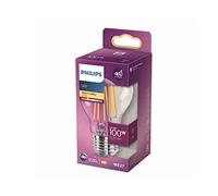 Philips Lampadina trasparente a filamento 100 W A60 E27