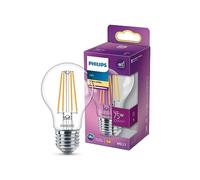 Philips Lampadina trasparente a filamento 75 W A60 E27