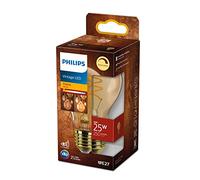PHILIPS Ampoule LED Standard E27-25W Blanc Chaud Ambré - Compatible Variateur - Verre