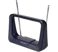 Philips Antenna TV Digitale SDV1226/12 28dB Per Interno DVB-T/T2 Cavo 1,8M Nero