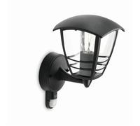 PHILIPS - Apparecchio da esterno a pavimento con rilevatore di metalli H25cm Philips nero