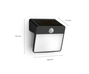 Philips applique a LED solare Yarixa, sensore di movimento Philips