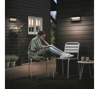 Philips Applique da esterno LED Bustan confezione da 2, 2.700K Philips