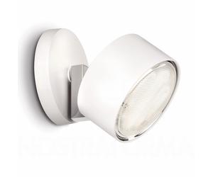 PHILIPS Applique FARETTO ALLUMINIO BIANCO Mod. SPOTLIGHT 51552 Murale GX53 NEW