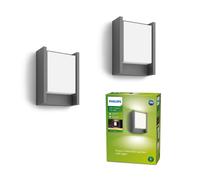 Philips Arbour lampada a parete, set da 2, LED, 8721103038111, Arbour [Lampade per Esterni > Lampade a Parete]