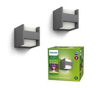 Philips Arbour lampada a parete, set da 2, LED, 8721103038173, Arbour [Lampade per Esterni > Lampade a Parete]