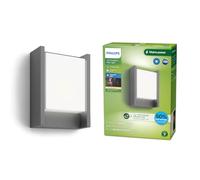 Philips Lampada da parete Arbour Ultra Efficiente LED Luce bianca calda 3.8W IP44 Antracite